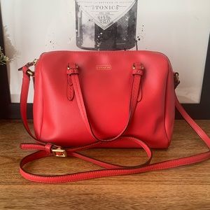 COACH red purse!